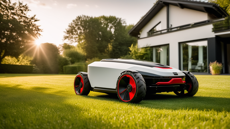 Robotická sekačka bez drátu s LiDAR